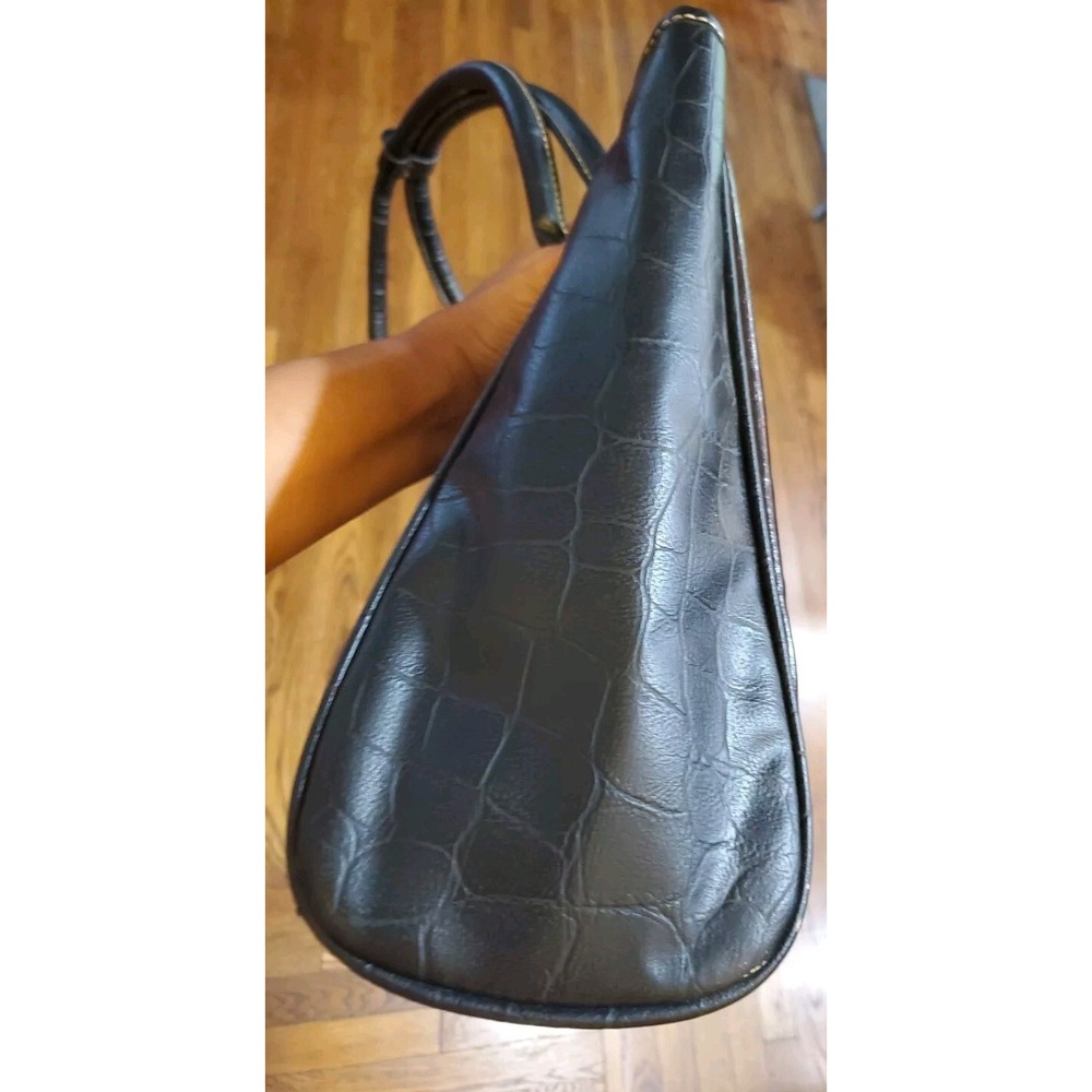 Country River Western Tote‎ Bag Brown Faux Leather Turquoise Studded Star purse - Picture 10 of 10